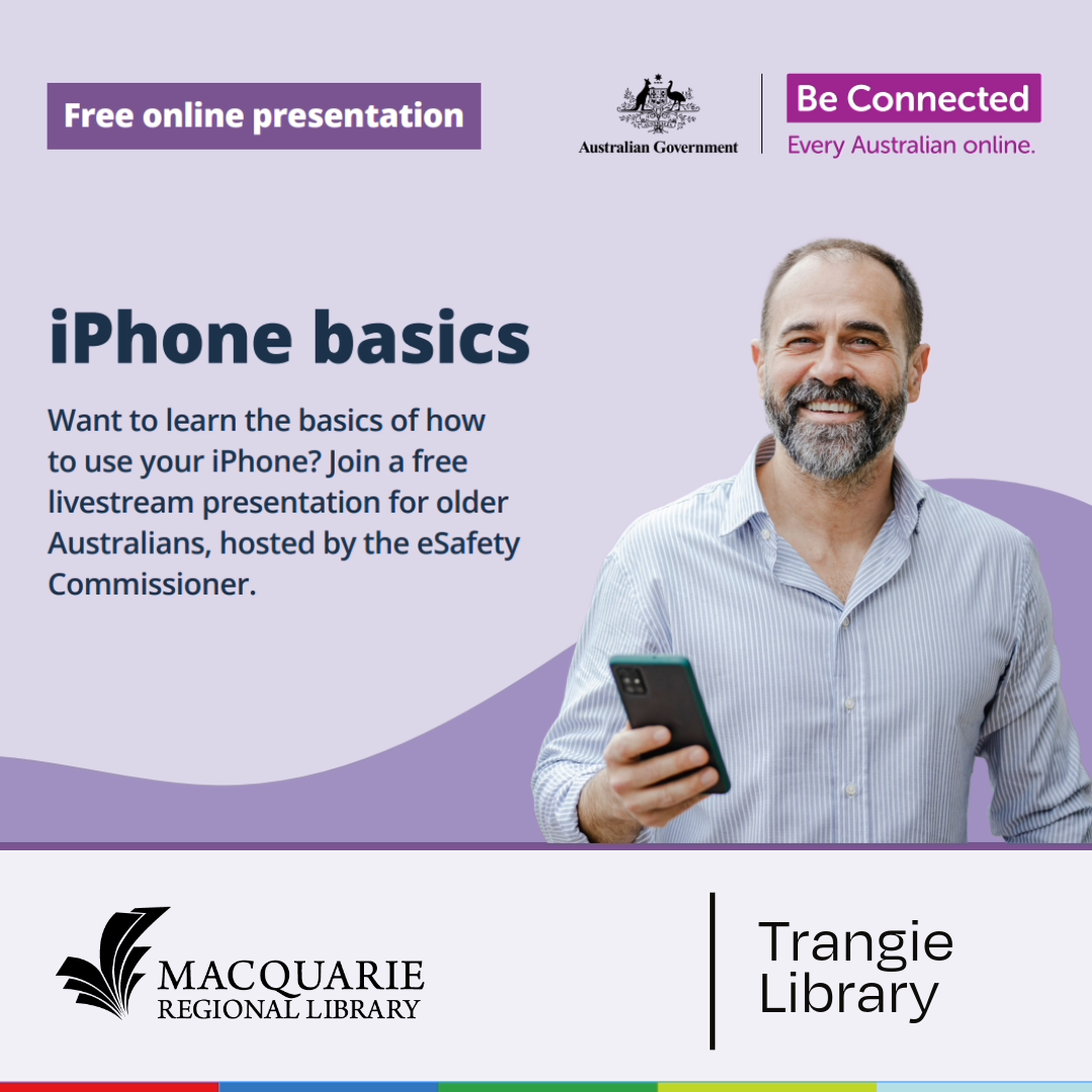 Be Connected: iPhone Basics  @ Trangie